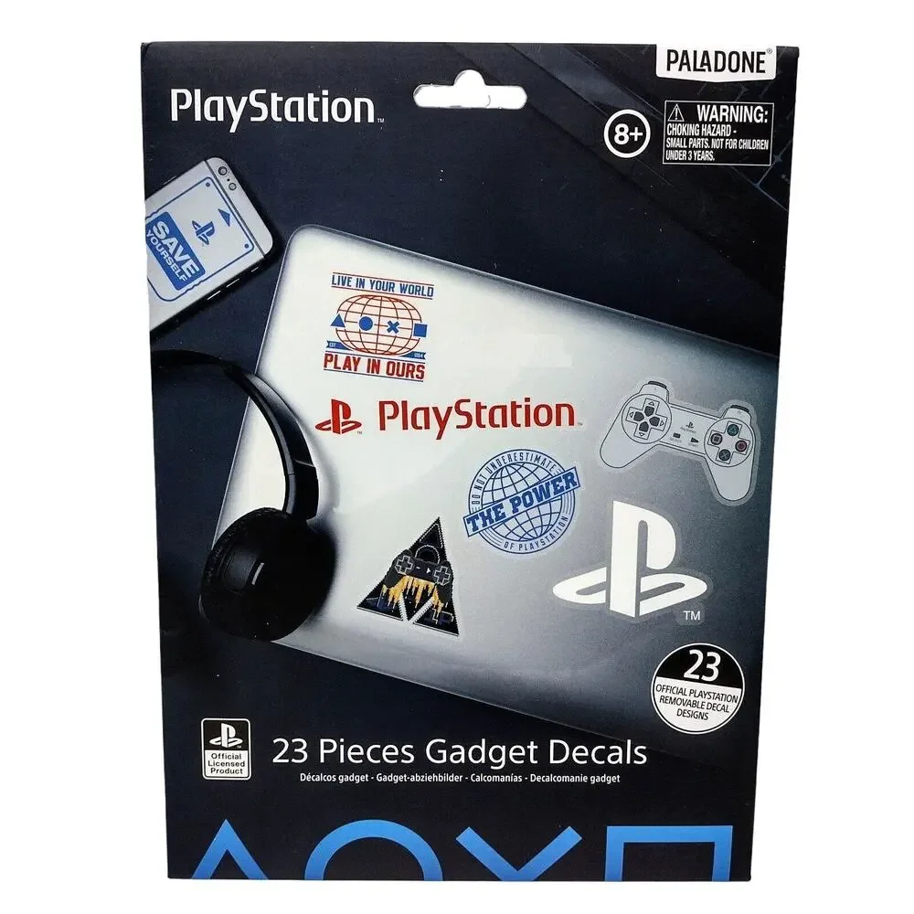 PlayStation Removable Decals Sticker Pack - 23 Pieces - Paladone - Sony PS5 NEW